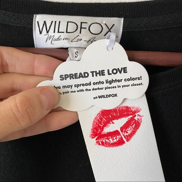 Wildfox Somebody at The North Pole Loves Me Top S - Picture 6 of 11